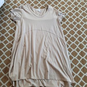 Light grey shift dress